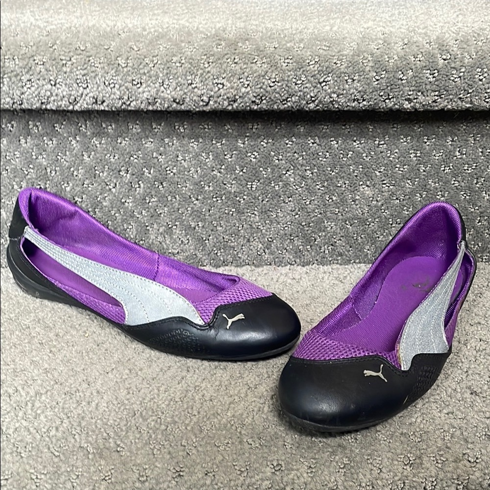 Puma Women's Shoes in Purple and Gray